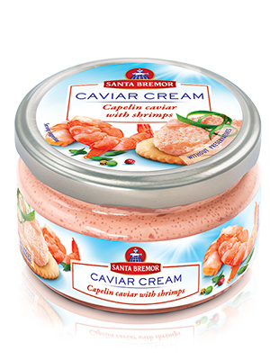 Caviar cream Prawn, 180g, 6/carton